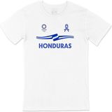 Cix Honduras Tokyo 2020 Olimpiyatları Baskılı Beyaz Unisex T-shirt