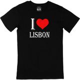 Cix I Love Lisbon Siyah T-shirt