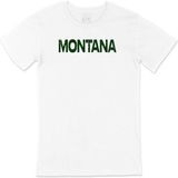Cix I Love Montana Baskılı Beyaz Unisex T-shirt