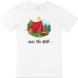 Cix Into The Wild Baskılı Beyaz Unisex T-shirt