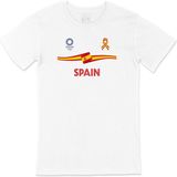 Cix İspanya Tokyo 2020 Olimpiyatları Beyaz T-shirt