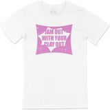 Cix Jam Out With Your Clay Out Baskılı Beyaz Unisex T-shirt