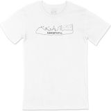 Cix Kastamonu Çizimli Yuvarlak Yaka Beyaz T-shirt