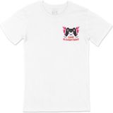 Cix Kırmızı Game Is Everything Cep Logo Tasarımlı Beyaz Tişört - 4XL