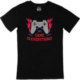 Cix Kırmızı Game Is Everything Siyah Tişört - XXL