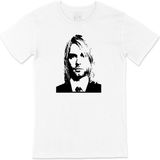 Cix Kurt Cobain Tişört - S - Beyaz