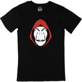 Cix La Casa Maskeli Yuvarlak Yaka Siyah T-shirt