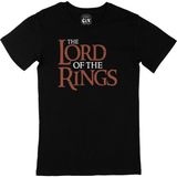 Cix Lord Of The Rings Return Yazılı Yuvarlak Yaka Siyah T-shirt