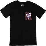 Cix Love Is In The Air Cep Logo Tasarımlı Siyah Tişört