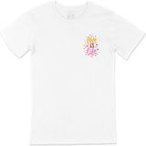 Cix Love Is Life Cep Logo Tasarımlı Beyaz Tişört