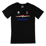 Cix Macaristan Euro 2020 Siyah T-shirt