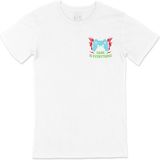 Cix Mavi Game Is Everything Cep Logo Tasarımlı Beyaz Tişört - 4XL