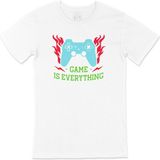 Cix Mavi Game Is Everything Tişört - 3XL - Beyaz