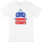 Cix Mavi Gaming Zone Beyaz T-shirt