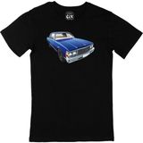 Cix Mavi Klasik Araba Siyah T-shirt