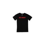 Cix Mr. Robot Baskılı Siyah Unisex T-shirt