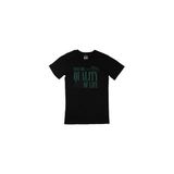 Cix Music For Quality OF Life Baskılı Siyah Unisex T-shirt