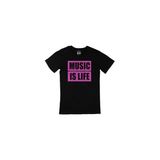 Cix Music Is Life Siyah Tişört - XS