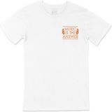 Cix Music Is The Answer Cep Logo Tasarımlı Beyaz Tişört - XS