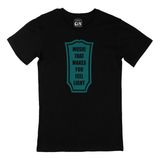 Cix Music That Makes You Feel Light Baskılı Siyah Unisex T-shirt