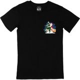 Cix Mutlu Yıllar Santa Claus Siyah Kapüşonlu Sweatshirt