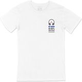 Cix My Brain Is 80 Song Lyrics Cep Logo Tasarımlı Beyaz Tişört - XS