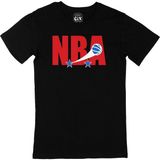 Cix Nba Klasik Logo Siyah Tişört - XL