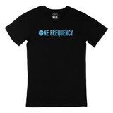 Cix No Frequency Baskılı Siyah Unisex T-shirt