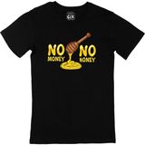 Cix No Money No Honey Siyah T-Shirt - XXL