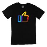 Cix Okey Logolu Yuvarlak Yaka Siyah T-shirt