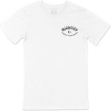 Cix Osmanlıca Türkiye Cumhuriyeti Cep Logo Tasarımlı Beyaz Tişört - 4XL