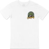 Cix Outdoor Adventure Cep Logo Tasarımlı Beyaz Tişört