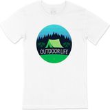Cix Outdoor Life Tişört - 4XL - Beyaz