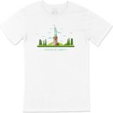 Cix Özgürlük Anıtı Siyah T-shirt