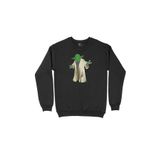 Cix Pelerinli Yoda Star Wars Siyah Erkek Sweatshirt