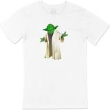 Cix Pelerinli Yoda Star Wars Tişört - 3XL - Beyaz