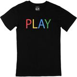 Cix Play Baskılı Siyah Erkek T-shirt