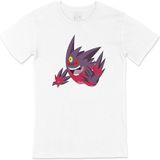 Cix Pokemon Mega Gengar Tişört - Beyaz