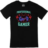 Cix Professional Gamer Baskılı Siyah Erkek T-shirt