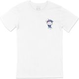 Cix Renkli Uçan Balon Cep Logo Tasarımlı Beyaz Tişört - 5XL