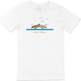 Cix Rialto Köprüsü Baskılı Siyah Erkek T-shirt