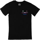 Cix Rusya Euro 2020 Cep Logo Tasarımlı Siyah T-shirt