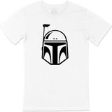 Cix Star Wars Boba Fett Tişört - Beyaz