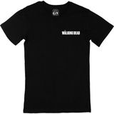 Cix The Walking Dead Cep Logo Tasarımlı Siyah Erkek T-shirt