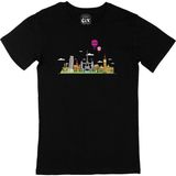 Cix Travel To Europe 2 Siyah Tişört - 5XL
