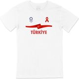 Cix Türkiye Tokyo 2020 Olimpiyatları Beyaz Erkek T-shirt
