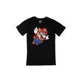 Cix Uçan Mario Siyah Tişört