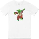 Cix Uçan Yoda Beyaz Renkli Erkek T-shirt