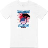 Cix United States Of America Beyaz T-shirt