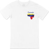 Cix Venezuela Haritalı ve Bayraklı T-shirt